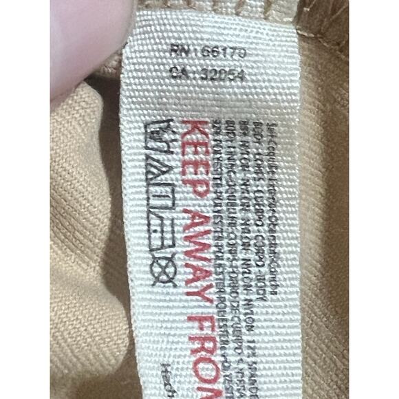 Free People XS Intimately Nude Cap Sleeve V-Neck Bralette Crop Free People Crop - Picture 7 of 12